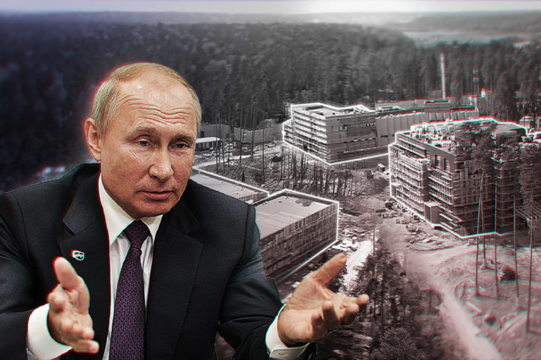 "Путин-мост и VIP-лечебница": в России тайно строят загородный комплекс почти за миллиард долларов – СМИ